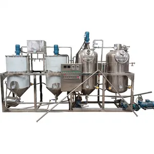 Máquina de filtro de aceite al vacío, purificador de aceite 5tpd 10tpd 50tpd 100tpd cacahuete soja, máquina de refinación de aceite comestible, fabricación de refinería