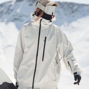 Abrigo de Invierno Minimalista para Mujer, Transpirable, Holgado, Térmico, Cortavientos, Impermeable, para Deportes al Aire Libre, con Capucha, para Esquí - Product Image 4