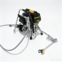 Mesin Semprot Cat Airless Profesional Bertekanan Tinggi Listrik 220V/110V, Praktis untuk DIY, Pistol Semprot Pelapis Cat Lateks