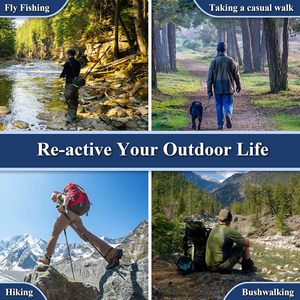 Lightweight <strong>3K</strong> Carbon Fiber Collapsible Trekking Poles, Quick Lock Adjustable Hiking Sticks for Outdoor Camping Travel - Product Image 6