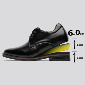 Chaussures Derby Formelles de Mode 2026 pour Hommes avec Talon Rehaussé de 6 cm – Collection Affaires - Product Image 6