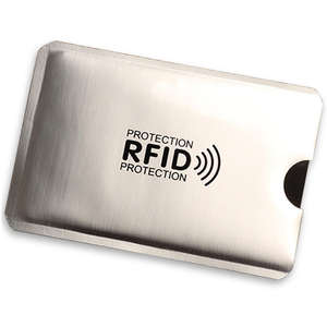 Fundas Protectoras RFID Elanby RF07, Anti-Robo, Impermeables, para Tarjetas de Crédito y Pasaportes, con Protección de Lámina de Aluminio ABS - Product Image 2