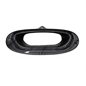 Couverture de ventilation centrale du capot moteur en fibre de carbone sèche de haute qualité, compatible OEM, pour Ferrari F8 2020-2024 - Product Image 2