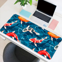 Professionnel XXL grand tapis de souris Sublimation tapis de souris en caoutchouc noir conception personnalisée accessoire de jeu d'ordinateur coloré en Stock