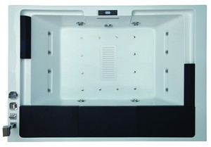Baignoire de massage à jets <span class=keywords><strong>Balneo</strong></span> avec télévision pour résidence privée, salon de beauté, salle de sport, centre de bien-être, salle de fitness - Product Image 2