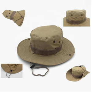 Bonnie <span class=keywords><strong>chapeau</strong></span> tactique montagne chasse randonnée escalade Jungle <span class=keywords><strong>Barbecue</strong></span> casquette pêche en plein air seau chapeaux - Product Image 6