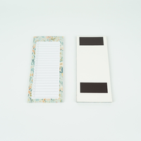 Notes autocollantes magnétiques esthétiques à motifs multiples, notes autocollantes personnalisées imprimées, blocs-notes et carnets de notes pour la papeterie