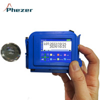 Impresora de Inyección de Tinta Portátil Phezer Mini con Cabezal de Impresión XP600, Material de Impresión Flexible, Máquina Automática de Codificación de Fecha de Caducidad, 600dpi