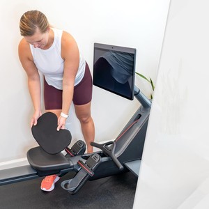 Coussin de siège de <span class=keywords><strong>rameur</strong></span> pour femme, imperméable, antidérapant, pour Peloton Hydrow & Water Rowers, en mousse à mémoire de forme, oreiller orthopédique - Product Image 6