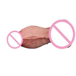 Spesse realistiche doppio strato Dildo 5.5 ''clitic stimolazione anale Plug masturbatore Etrotic Sex Toy per donna - Product Image 5