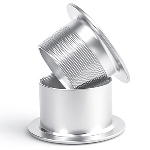 Manchon traversant poli en acier inoxydable 304 - Qualité alimentaire, monobloc, résistant à la corrosion, pour atelier propre, fileté 5"6"7" - Product Image 2