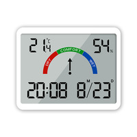 Station météo numérique intelligente multifonctionnelle avec horloge d'alarme LCD, température et humidité, magnétique – Produit phare de l'usine BSCI