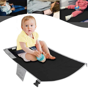 Portable Toddler Airplane Travel <b>Bed</b> 79x44cm Nylon Seat Extender For Kids Car Airplane Use - Product Image 1