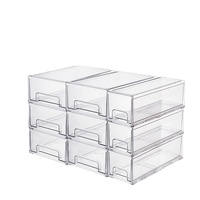 Boîte de rangement pour masques faciaux, compartiments empilables modernes, organisateur de cosmétiques et de soins de la peau pour bureau, maison, dortoir, articles divers