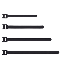 Attache-câbles auto-agrippante double face en polyester/nylon de 12 mm pour la vente en gros