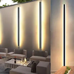 Modern Led Waterproof Wall Light Montado 16W 20W 30W 36W 42W Lâmpadas de parede ao ar livre Led Porch Wall Home Lights