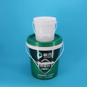 Seau de marinade rond noir de 18 L en plastique de qualité alimentaire, non toxique, écologique, recyclable, barils et seaux personnalisables - Product Image 4