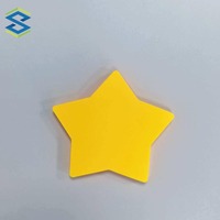 Onglets d'indexation autocollants en forme d'étoile, réutilisables, colorés, sans résidu, en papier offset, pour notes et mémos