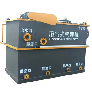 Máquina de flutuação de ar dissolvido para tratamento de águas residuais