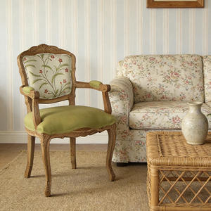 Ghế ăn bọc vải khung gỗ sồi hiện đại cao cấp, giá tốt nhất, bán chạy dành cho nhà hàng và phòng khách - Product Image 1