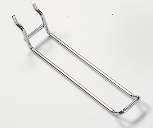 Toko aksesoris Supermarket kait pasak tampilan rak gantungan logam lingkaran ganda pengait papan pasak - Product Image 6