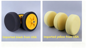 Tampons de polissage en <span class=keywords><strong>mousse</strong></span> à motif circulaire de qualité supérieure pour <span class=keywords><strong>voiture</strong></span>, brosse de nettoyage, éponge de polissage, tampons de polissage en gros - Product Image 3