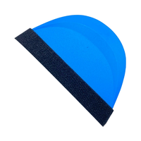 Outil de pose de film teinté pour vitres de voiture de qualité industrielle, type couteau à lame courbée avec manche en plastique, épaisseur 1,2 mm, adhésif vinyle personnalisable