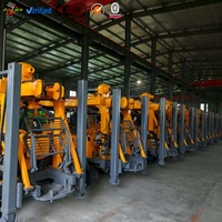 Machine de forage de puits d'eau de haute qualité 260m, équipement de forage de puits d'eau, équipement de forage DTH pour l'irrigation des puits d'eau