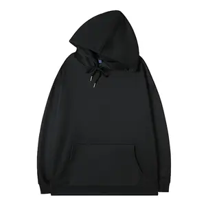 China Supplier custom applique hoodie no minimum plain black yoga hoodie