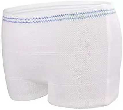 Hospital bag Incontinence postpartum and post surgical use disposable mesh underwear