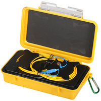 Cable de Lanzamiento para OTDR de Fibra Óptica, Bobina de 100M/500M/1Km, Monomodo G652D G657A1, Probador