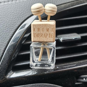 Car Air Vent Fragrance <b>Bottle</b> Perfume Refillable <b>Bottle</b> Air Conditioner Outlet <b>Empty</b> <b>Bottle</b> Creative Car Decor - Product Image 2