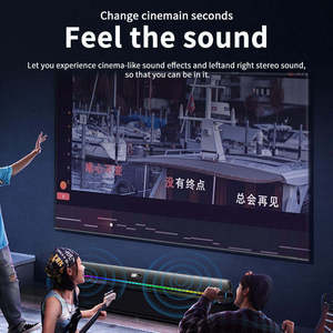 Multimedia Blue Tooth <b>TV</b> Sound Bar Wireless Portable Surround Soundbar for <b>TV</b> <b>With</b> Speaker for <b>Tv</b> Home Theater - Product Image 2