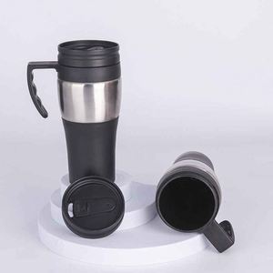 Modern Stainless Steel Vacuum Insulated Car Travel Portable <b>Coffee</b> Mug Tumbler Cup Production <b>Flask</b> Bottle Type - Product Image 2