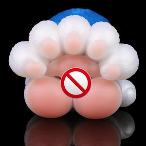 Zampa di orso artificiale masturbatore tazza per gli uomini Sucker Silicone tasca figa giocattolo del sesso con fantasia Design - Product Image 2