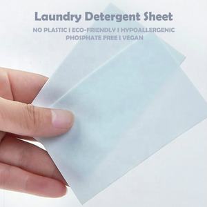 Fournitures de nettoyage de blanchisserie Feuilles de blanchisserie Enzyme intégrée et Ion d'argent Savon solide de haute qualité pour vêtements Anti-emmêlement Blanchisserie - Product Image 2