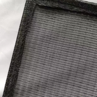 Panel Filter nilon aliran udara tinggi, untuk AC Condenser Dehumidifier kipas pendingin jaring layar Filter debu