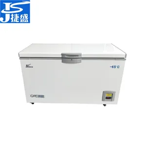 Minus 45 degree 308 liters low temperature freezer for keeping fresh of seafood freezing storage of reagents biological samples