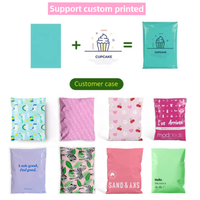 Enveloppe d'expédition auto-scellante en plastique noir personnalisée pour vêtements emballage d'affranchissement sacs postaux