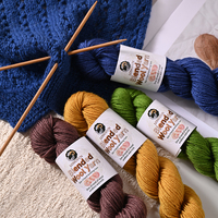 Fil de laine de mouton en gros 50g/pelote 4 brins, fil de laine mérinos de Nouvelle-Zélande pour tricot à la main, pull de bébé, crochet