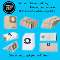 Sacs filtrants anti-odeurs en tissu non tissé haute efficacité pour aspirateur Makita VC2010L/VC2512L, usage domestique