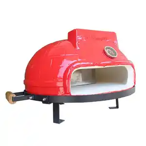 Wood Fired Oven Hornos Para Pizza Oven Trailer Baking Firing Forno De Pizza For Home Restaurant Outdoor Clay Ceramic Pizza Oven