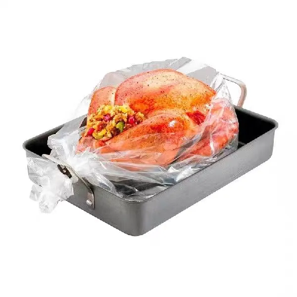 Kwin Pack tas roti panggang Oven Turki plastik nilon Pa hewan peliharaan dapat digunakan kembali dengan kantong kemasan