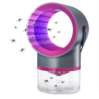 Lampe anti-moustiques et tue-mouches portable rechargeable à lumière UV JZ, écologique, à semi-conducteurs, pour chambre et salon, portée 20-50m