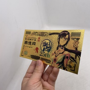 5 种类型日本卡通福音传道阿布卡·艾娃动漫金币 25 周年纪念纪念品礼品 - Product Image 4