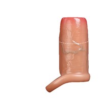 Préservatif en silicone Lumeng LM-884 à dents de loup, épaissi, allongé, extra-épais, gaine de pénis artificielle, insertable pour hommes, sexuel et érotique
