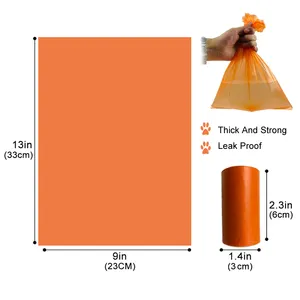 ทนทานป้องกันการรั่วถุงขยะสัตว์เลี้ยงย่อยสลายได้ถุงสุนัขเพื่อรวบรวมเซ่อสุนัขเซ่อถุง Carrier