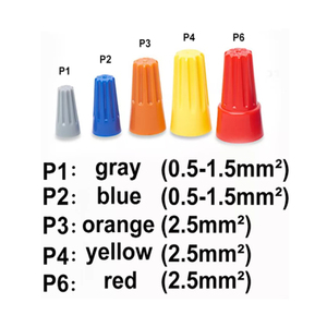 Connecteurs de câblage à visser de sécurité <span class=keywords><strong>HeavyPower</strong></span> avec contacts en cuivre et boîtier en nylon, 25A 300V - Product Image 1
