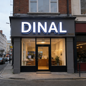 Letrero <span class=keywords><strong>de</strong></span> Canal LED Personalizado <span class=keywords><strong>de</strong></span> Alta Gama, 3D, para Exteriores, <span class=keywords><strong>de</strong></span> Doble Cara, con Doble Color, en <span class=keywords><strong>Acero</strong></span> Inoxidable Premium - Product Image 2