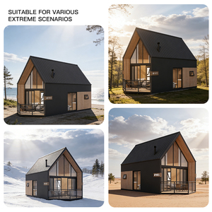 Supplier Manufactures Double Decker Luxury Cabins for Outdoor Vacations Glamping Outdoor Tiny <strong>House</strong> - Product Image 5